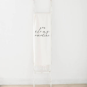 You Are My Sunshine Calligraphy Lightweight Throw Blanket