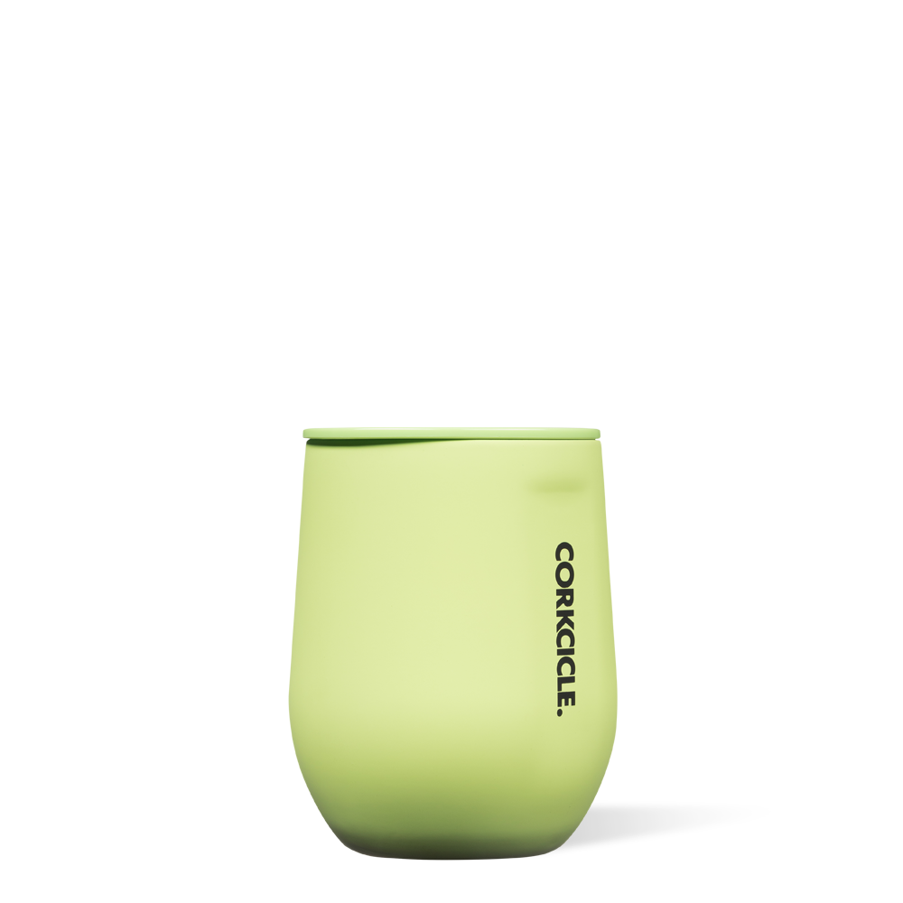 Stemless - 12oz Neon Lights Citron