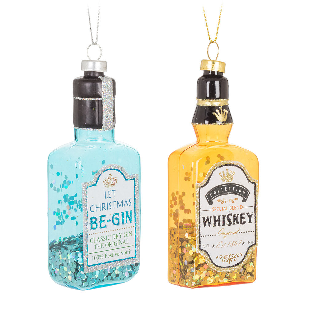 Whisky & Gin Ornament
