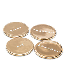 Load image into Gallery viewer, Assorted Drunk Expressions Coasters
