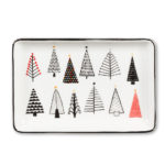 Urban Trees Rectangle Tray