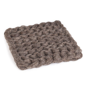 Chunky Knitted Trivet