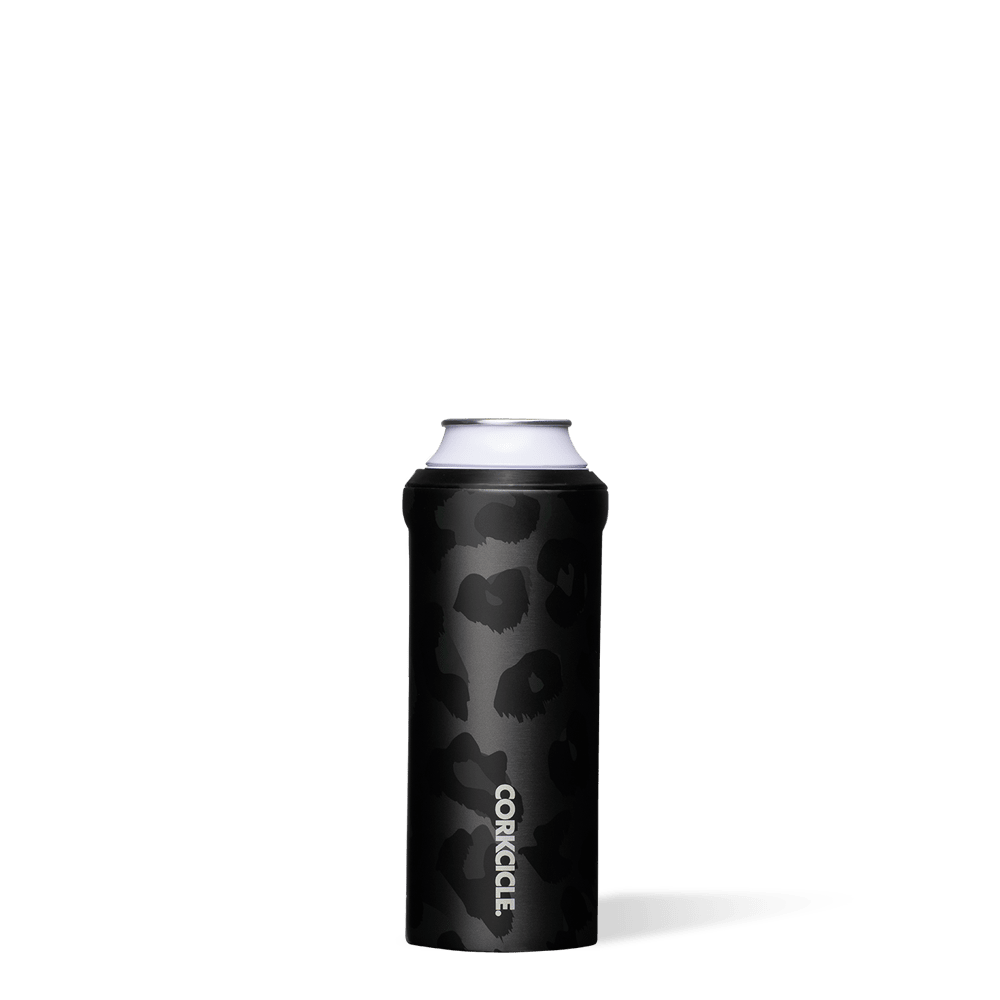 Slim Can Cooler - Night Leopard