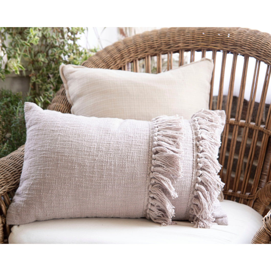 Hand Woven Maya Pillow Gray
