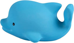 Dolphin - Natural Rubber Rattle & Bath Toy