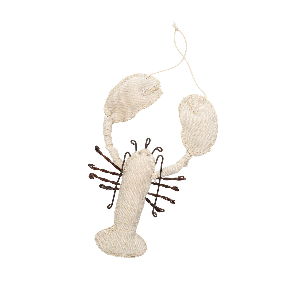Canvas Lobster Ornament