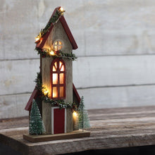 Load image into Gallery viewer, HAR Tall Winter Village LED House
