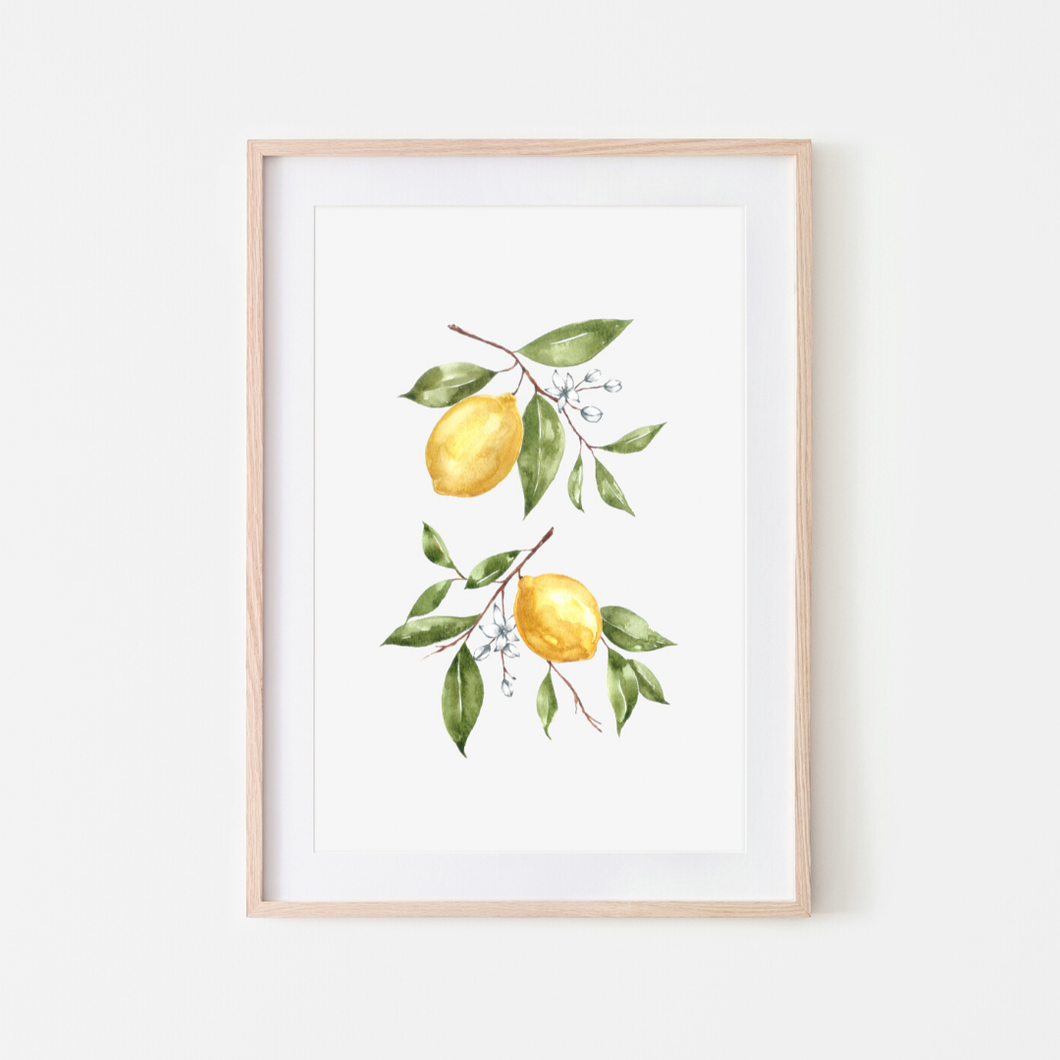 Lemon Print