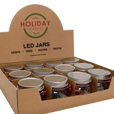 HAR LED Christmas Jar Collection