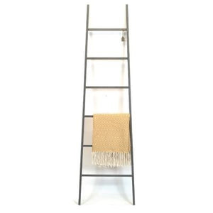 Grey Metal Blanket Ladder