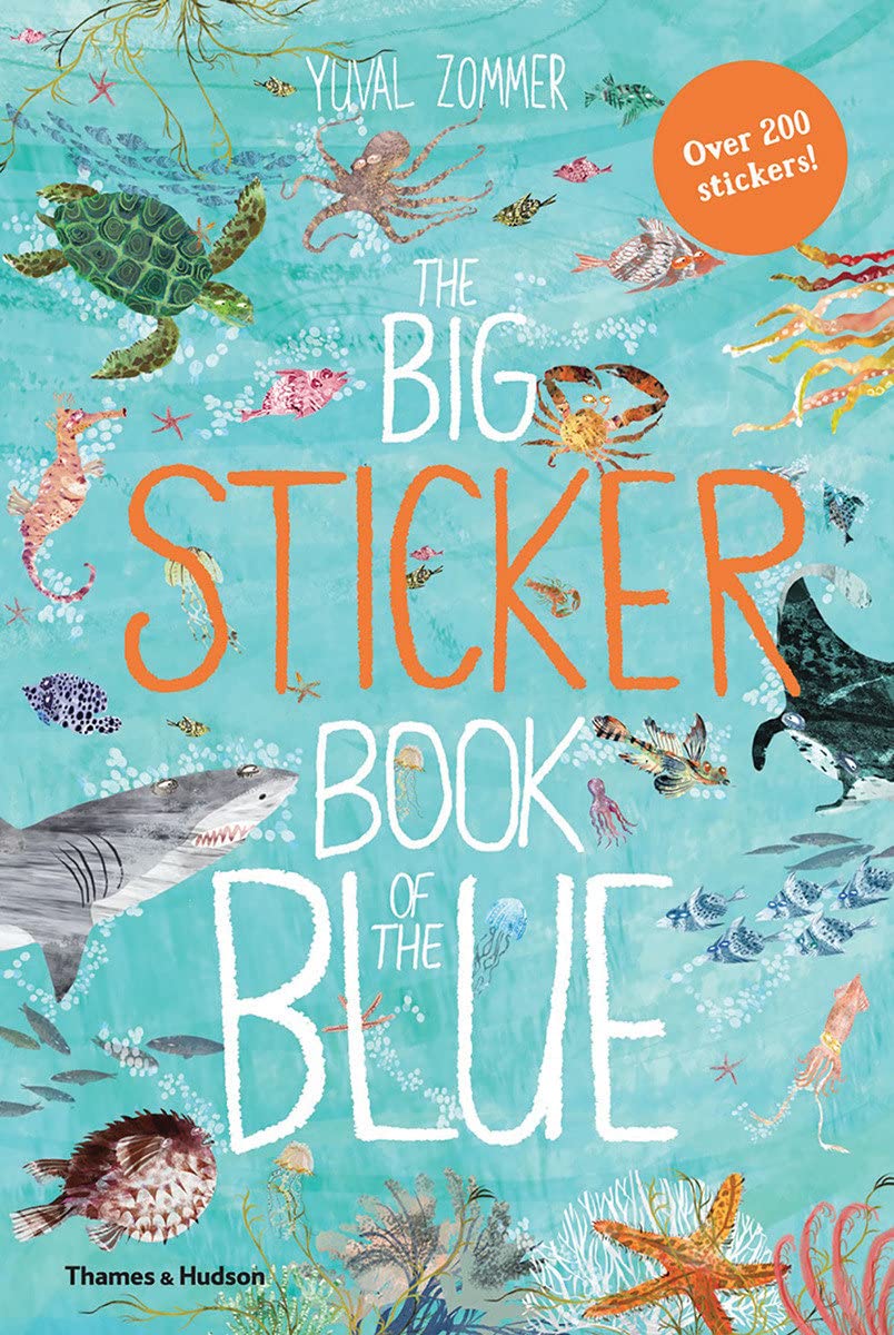 The Big Sticker Book Of Blue
