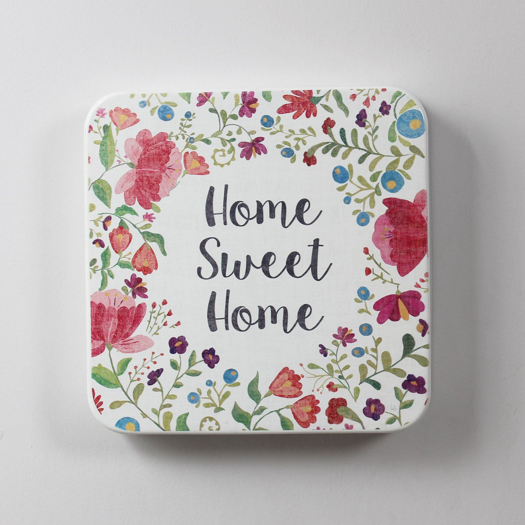 Wall Metal Tile Decor - Flower