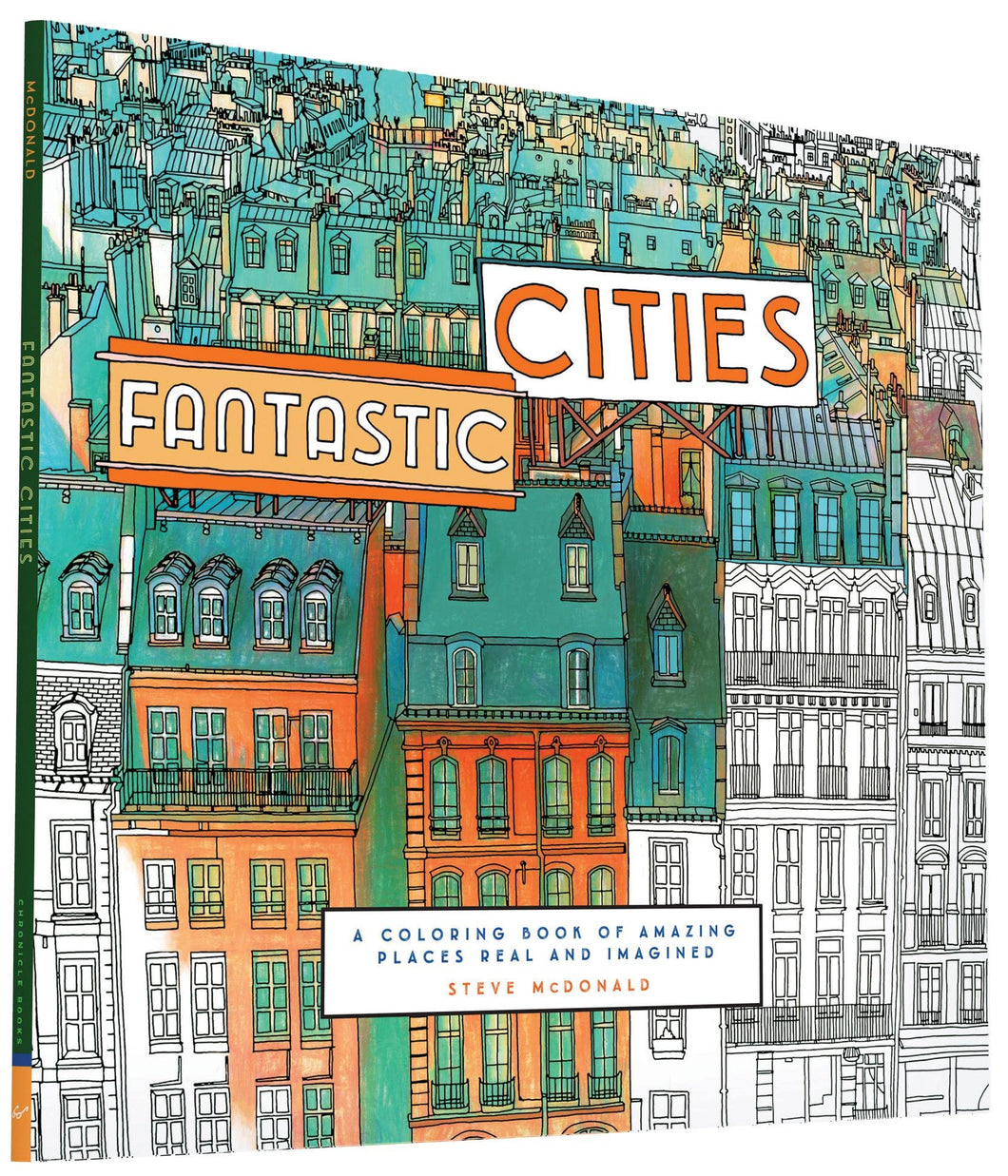 Fantastic Cities - Colouring Book