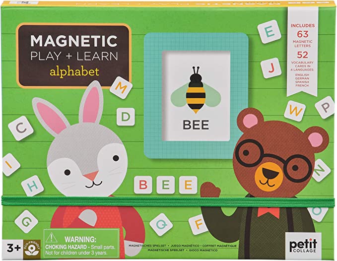 Alphabet Magnetic Play + Learn