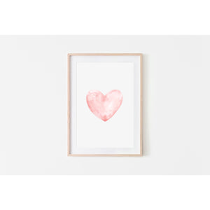 Pink Heart Print