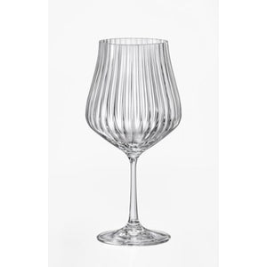 Tulipa Optic Balloon Glasses (Set of 6)