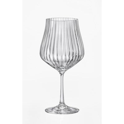 Tulipa Optic Balloon Glasses (Set of 6)