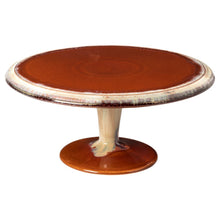 Load image into Gallery viewer, Poterie Caramel Serving Bowls &amp; Footed Plate
