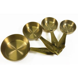 Measuring Cups Gold (Set of 4)