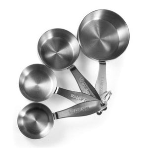 Measuring Cups Silver (Set of 4)