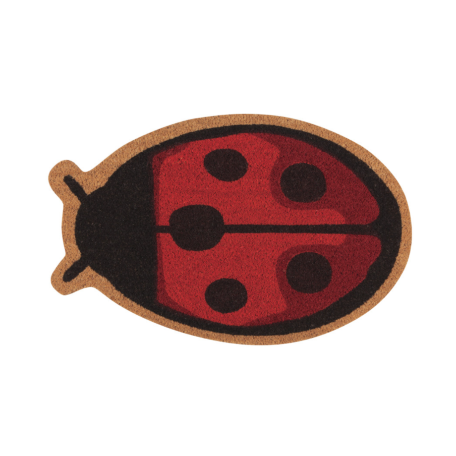 D Doormat LadyBug