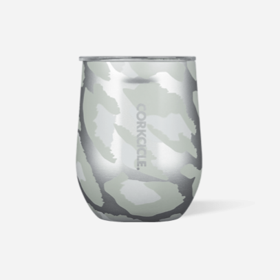 Cork Stemless Snow Leopard