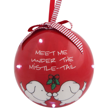PAV Mistle-Tail Dog Ornament