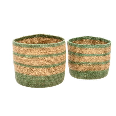 IND Seagrass Aqua Baskets