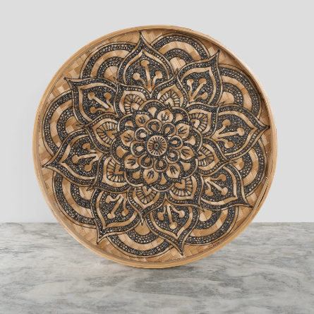POK Black Henna Trays Collection