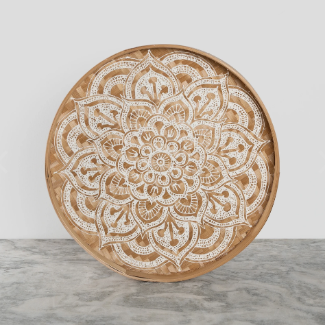 POK White Henna Trays Collection