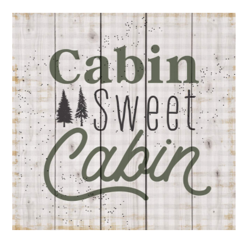 EDE Sweet Cabin  Sign