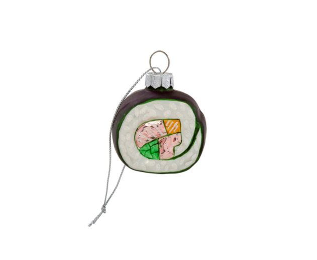 IND Glass Sushi Ornament