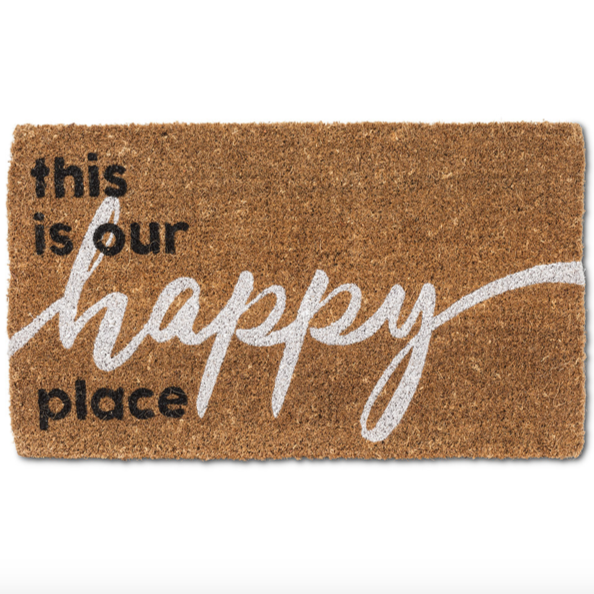 Happy Place Outdoor Mat