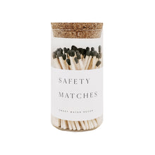Load image into Gallery viewer, Medium Hearth Matches - Black - 100 Count, 4&quot;
