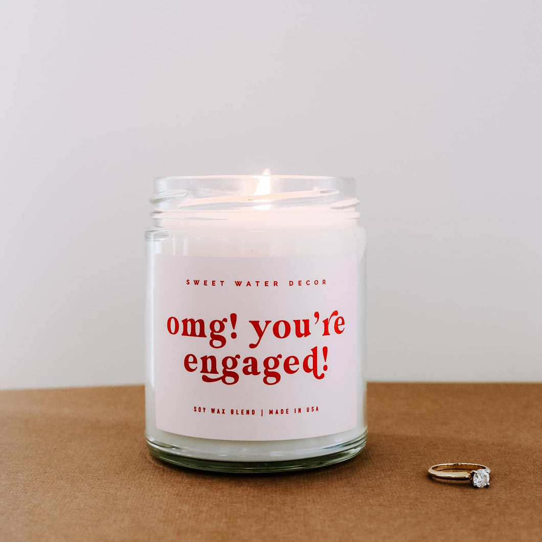 OMG You're Engaged Candle