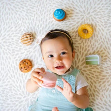 Load image into Gallery viewer, Donut Natural Rubber Teether &amp; Rattle
