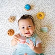Load image into Gallery viewer, Macroon Natural Rubber Teether &amp; Rattle
