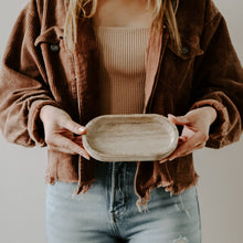 Load image into Gallery viewer, Small Wood Tray - Rustic
