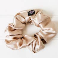 Blush Classic Silk Scrunchie