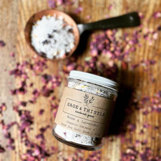 Rose + Lavender  Bath Soak