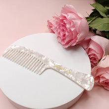 Load image into Gallery viewer, Long Handled Wide Tooth Cellulose Acetate Hair Combs
