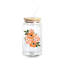 Load image into Gallery viewer, Floral Glass Drinkware
