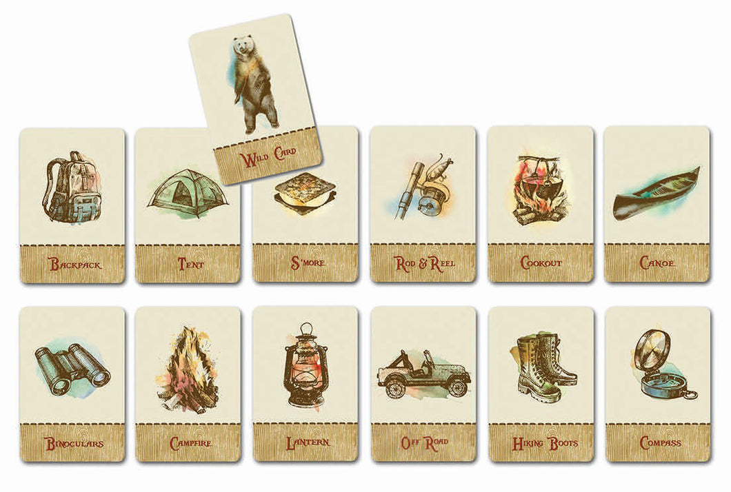 Wildlife Go Fish Card Game