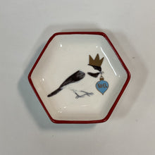 Load image into Gallery viewer, COOP Christmas Hexagon Dish With Holiday Image
