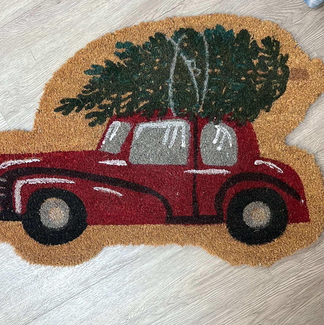 Holiday Car with Tree