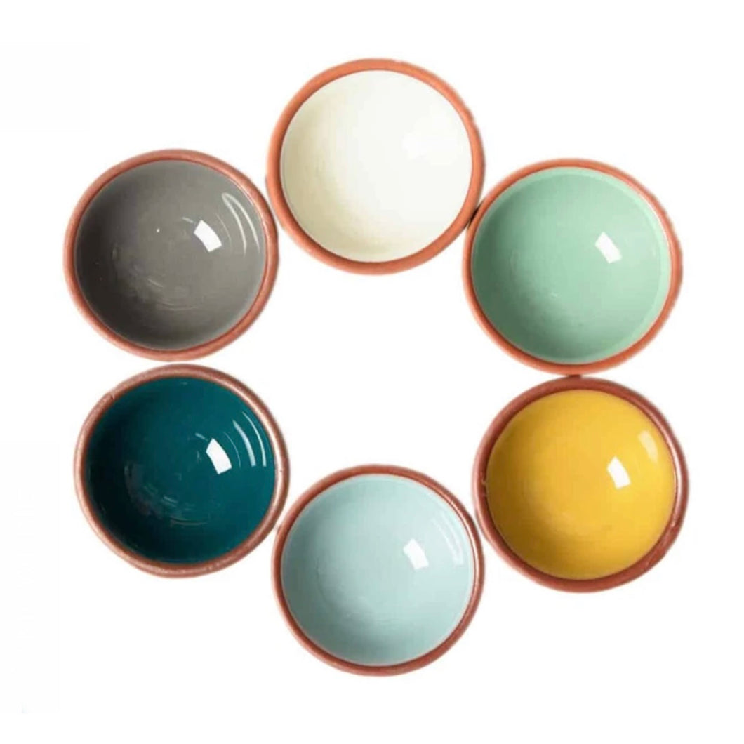 D Pinch Bowl Terracotta