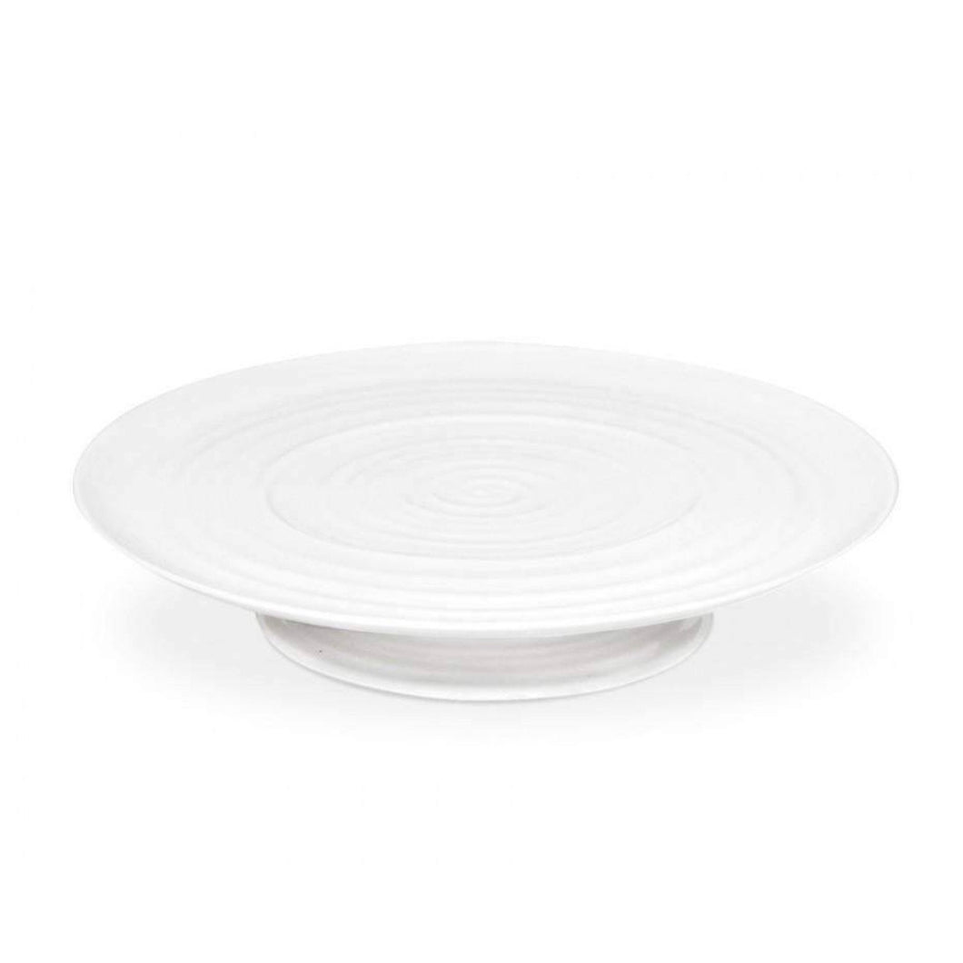 POR Plate Cake White