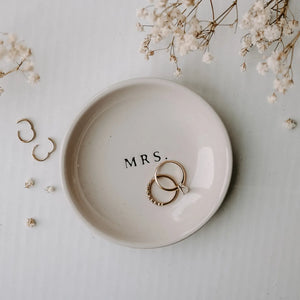 Mr. + Mrs. Jewelry Dish