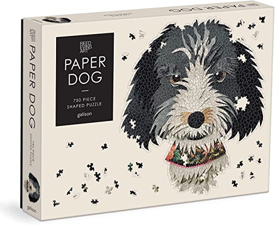 Paper Dogs - 750 PC Shaped Puzzle