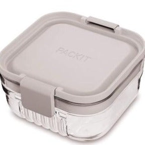 KRO Bento Snack Box Grey